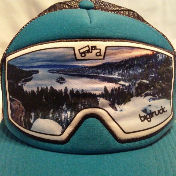 BIG TRUCK Lake Tahoe,CA Adjustable trucker hat - Picture 4 of 8